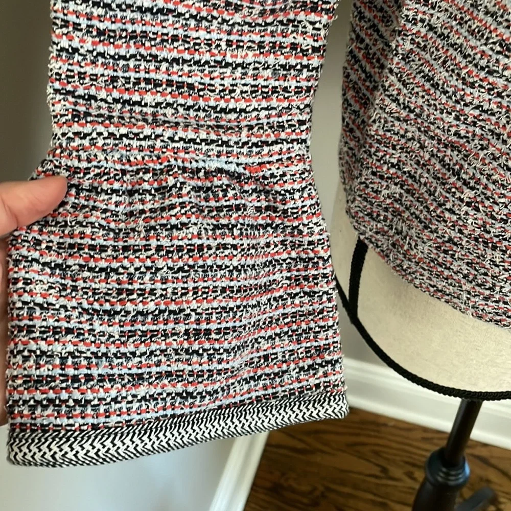 Tweed cotton blazer jacket - Picture 4 of 9